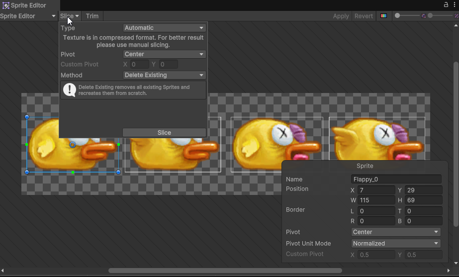 Gestion des images et des sprites dans Unity | H26-2J2 Création de jeu 2D