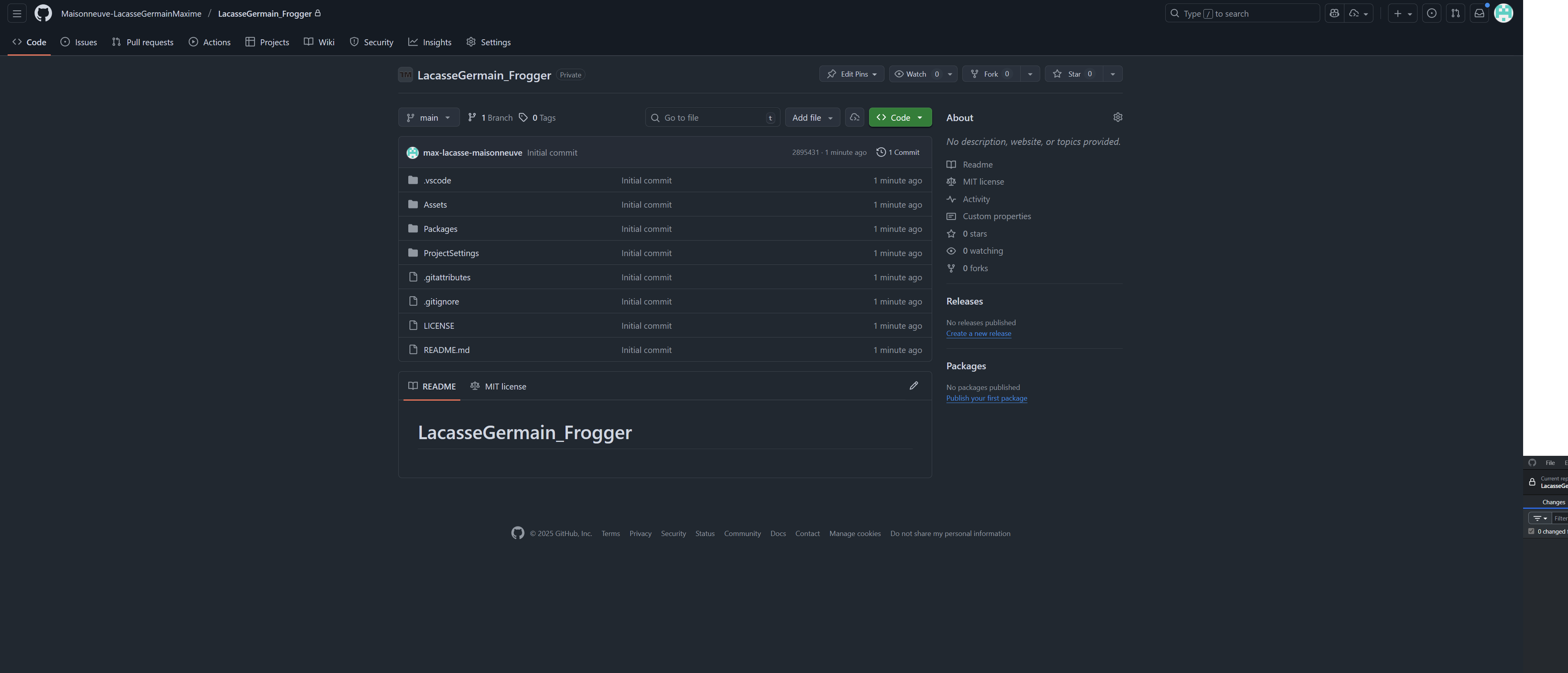 Archiver un projet de jeu (ou Web) avec GitHub Desktop | H26-2J2 ...